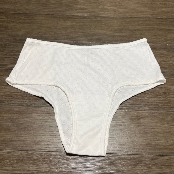 NWT Victoria's Secret PINK White Cotton Cheeky Panties X-Large - Picture 1 of 11
